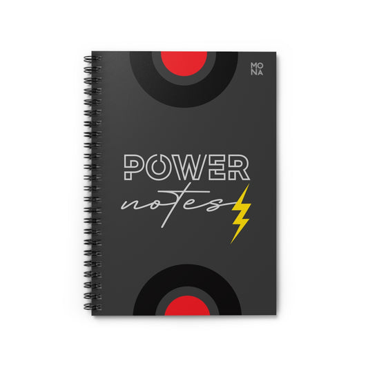 Power Notes Agenda: Your Path to Success / Spiral Notebook - Ruled Line